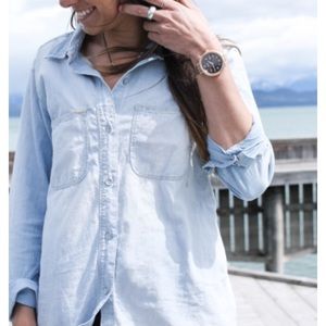 MADEWELL CHAMBRAY SHIRT